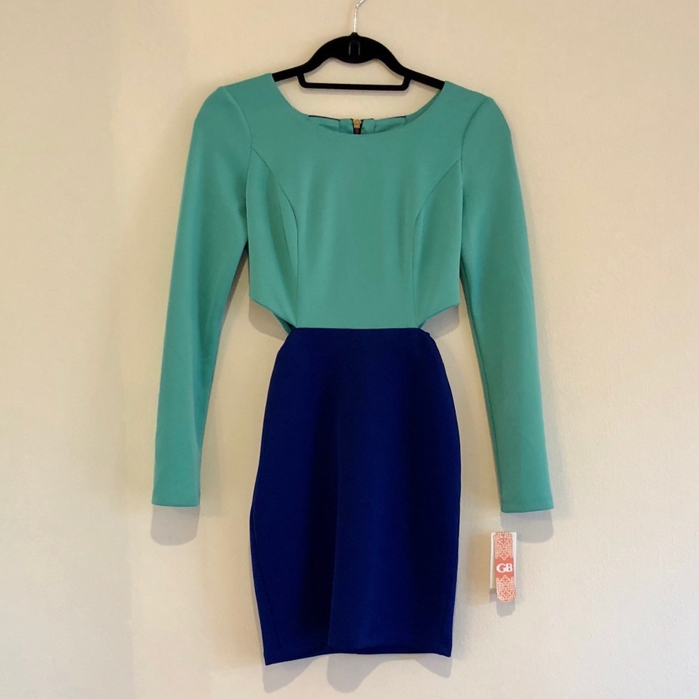 Gianni Bini Teal/Blue Dress